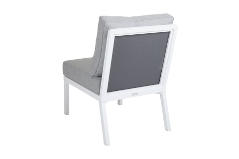 Brafab Samvaro High Mittelteil, Wei&szlig;-Pearl grey, inkl. Auflage