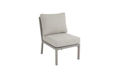 Brafab Samvaro High Mittelmodul, Khaki-Sand, 56x79x94cm, inkl. Kissen