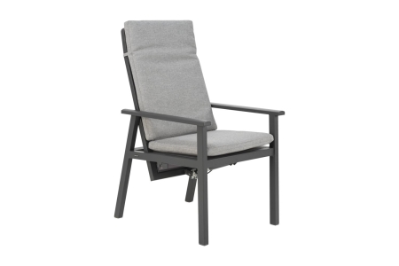 Brafab Samvaro Positionsstuhl mit hoher R&uuml;ckenlehne, Antrazit-Pearl grey
