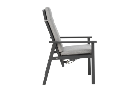 Brafab Samvaro Positionsstuhl mit hoher R&uuml;ckenlehne, Antrazit-Pearl grey