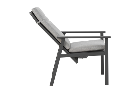 Brafab Samvaro Positionsstuhl mit hoher R&uuml;ckenlehne, Antrazit-Pearl grey