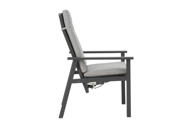 Brafab Samvaro Positionsstuhl mit hoher R&uuml;ckenlehne, Antrazit-Pearl grey