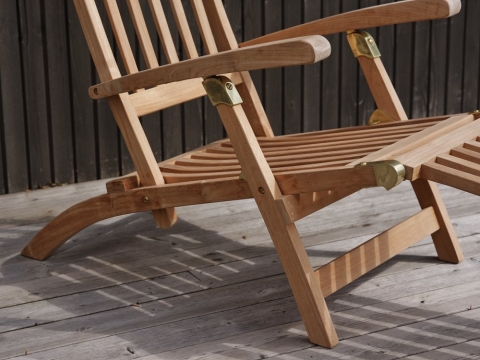 Brafab Jackson Liegestuhl Natur