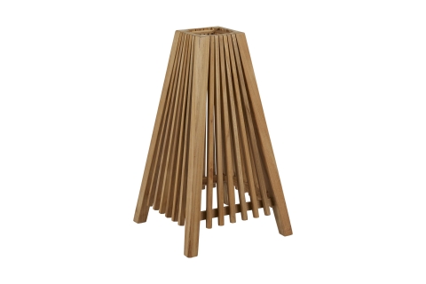 Brafab Julita Lampenschirm Teakholz Natur, W90 cm