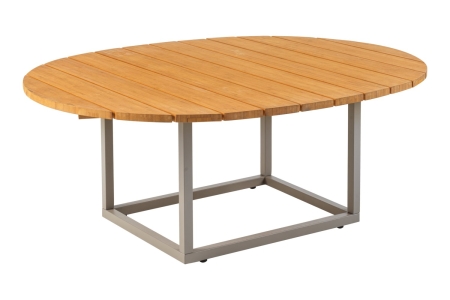 Brafab Olive Loungetisch 110x80x40cm Khaki-Bamboo