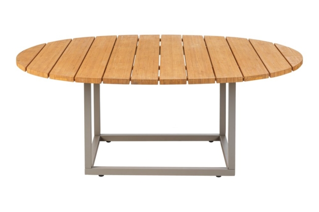 Brafab Olive Loungetisch 110x80x40cm Khaki-Bamboo