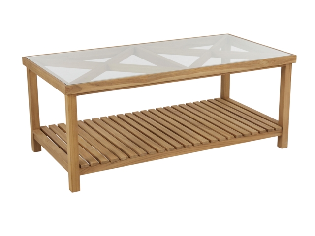 Brafab Varm Loungetisch 135x70 H55, Teakholz