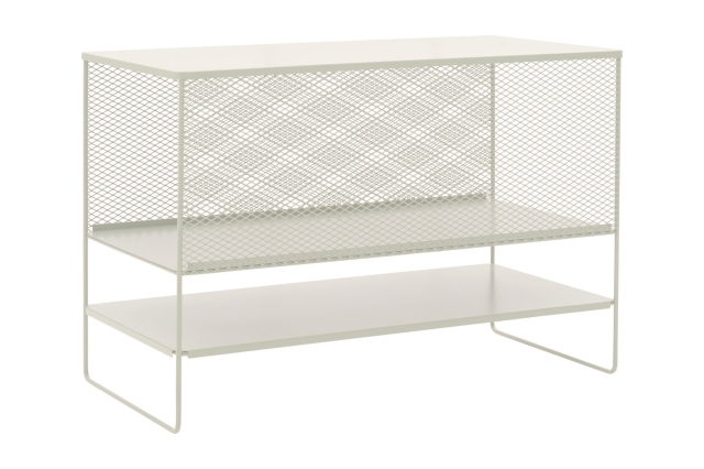 Brafab Haru Outdoork&uuml;che Pearl White 120x60x90cm