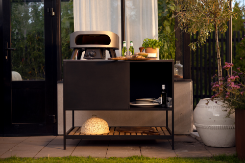 Prep Outdoork&uuml;che Aluminium Schwarz, 110x70x90cm