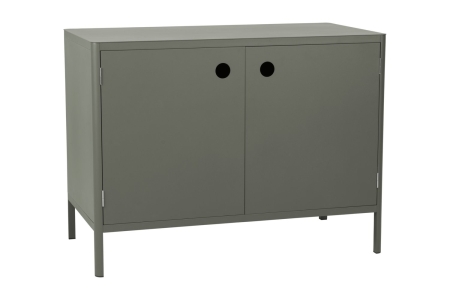 Kelia Nordic Green Outdoork&uuml;che 121x64x91cm mit T&uuml;ren