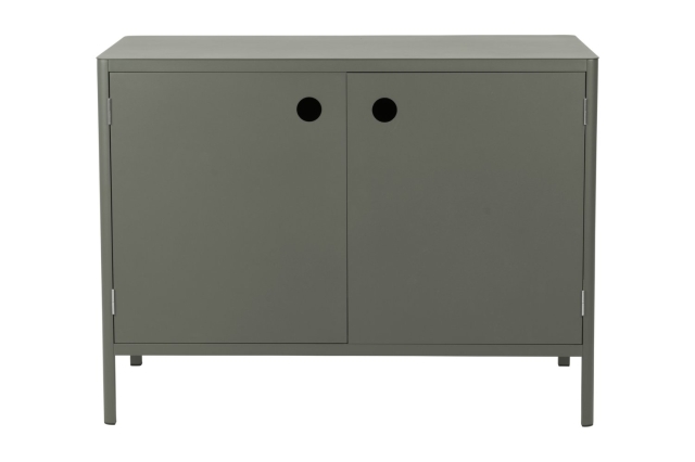Kelia Nordic Green Outdoork&uuml;che 121x64x91cm mit T&uuml;ren