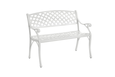 Brafab Arras 2-Sitzer Sofa Wei&szlig; 101x64x84cm