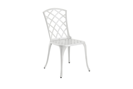 Brafab Arras Diningstuhl, Aluminium Wei&szlig;