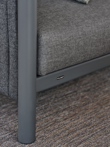 Brad 2,5-Sitzer-Sofa Antrazit-Charcoal Grey