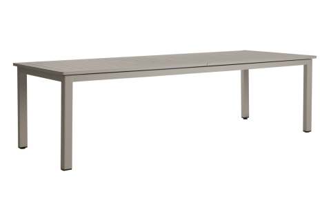 Brafab Lomma XL Ausziehtisch Aluminium khaki 260-380x100cm