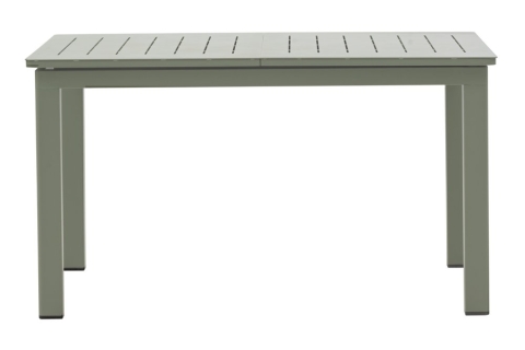 Brafab Lomma Small Ausziehtisch Aluminium Dusty Green 128-187x80cm