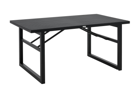 Brafab Vevi Tisch 160x94cm, Aluminium schwarz