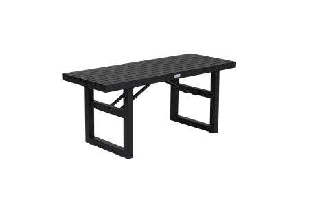 Brafab Vevi Bank 105x41x45cm Aluminium schwarz