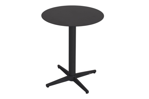Brafab Mill Loungetisch Durchm. 50cm, H60cm, Aluminium anthrazit
