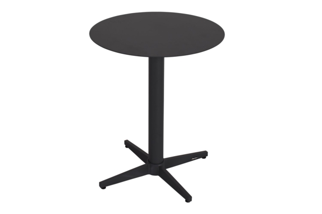 Brafab Mill Loungetisch Durchm. 50cm, H60cm, Aluminium anthrazit
