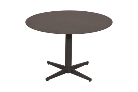 Brafab Mill Loungetisch Durchm. 75cm, H49 cm, Aluminium Antrazit