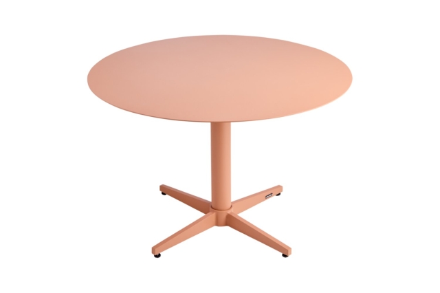 Brafab Mill Loungetisch Durchm. 75cm, H49cm, Aluminium Peach