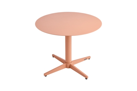 Brafab Mill Loungetisch Durchm. 60cm, H45 cm, Aluminium Peach