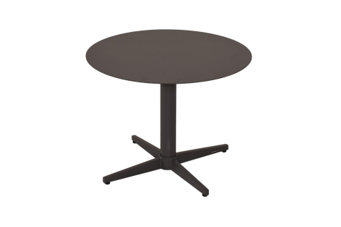 Brafab Mill Loungetisch Durchm. 60 H45 cm, Aluminium, Antrazit