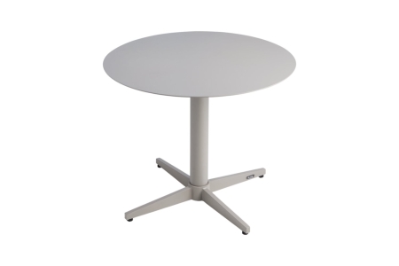 Brafab Mill Loungetisch Durchm. 60cm, H45cm, Aluminium Light Grey