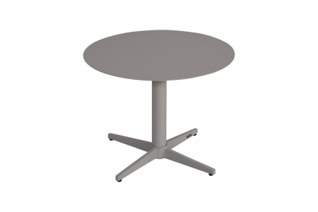 Brafab Mill Loungetisch Durchm. 60cm H45 cm, Aluminium Khaki