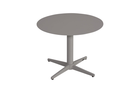 Brafab Mill Loungetisch Durchm. 60cm H45 cm, Aluminium Khaki