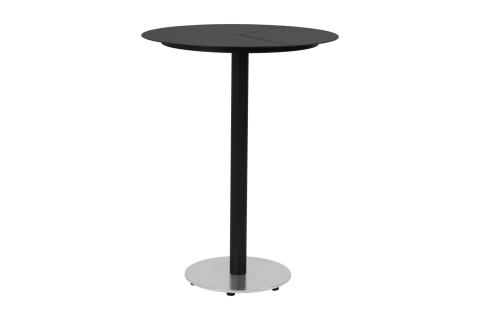 Brafab Peace Bartisch rund 80cm, H104cm, Schwarz