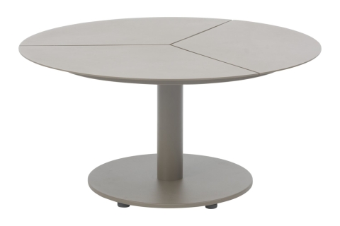 Brafab Peace Loungetisch rund 80 x H40cm, Light Grey