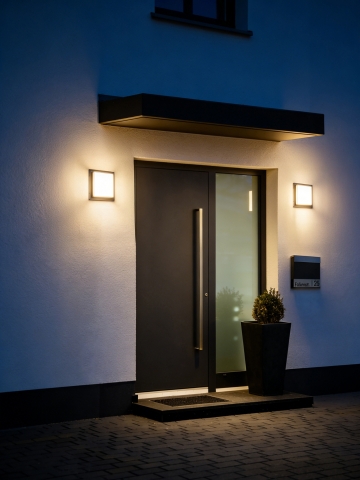 CMD Wandleuchte 9152 LED, anthrazit