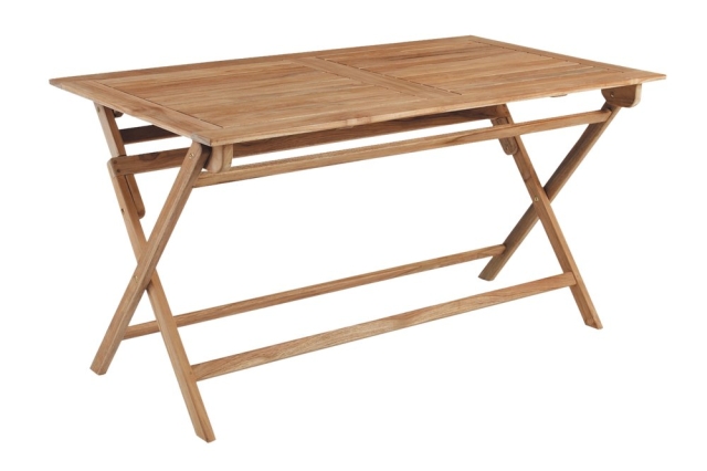 Brafab Turin Esstisch Teakholz Natur 140x80 cm