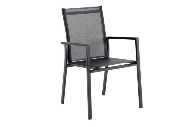 Avanti Diningsessel Schwarz stapelbar