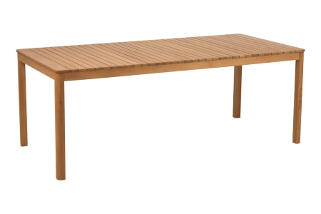 Brafab Joe Gartentisch Teak Natur 195x90x73cm