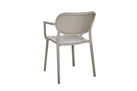 Brafab Nuta Diningsessel, Mineral Grey, stapelbar