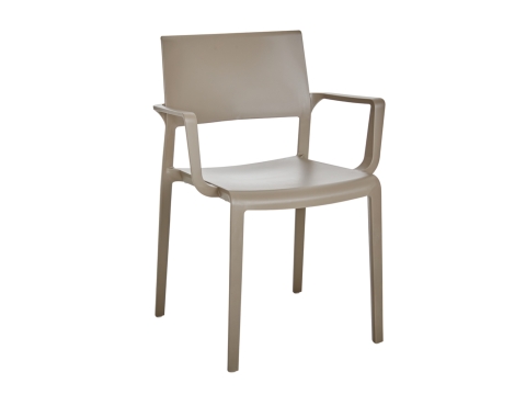 Brafab Lilibet Diningstuhl, Mineral Grau stapelbar