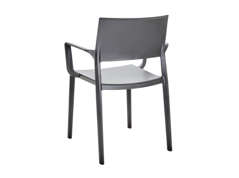 Brafab Lilibet Diningsessel Schwarz, stapelbar