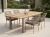 Brafab Lyon & Vira Set GartenmÃ¶belset khaki, 1 Ausziehtisch 152-210x92cm, 4 Diningsessel
