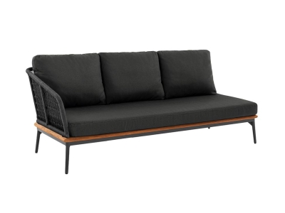 Niehoff Freeport 3-Sitzer Sofa links 188cm, inkl. Auflagen