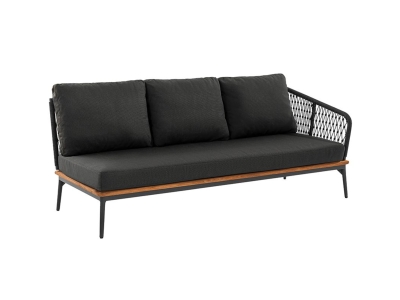Niehoff Freeport 3-Sitzer Sofa rechts 188cm, inkl. Auflagen