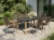 Zebra Lenyx - Pontiac GartenmÃ¶belset, 4 Stapelsessel, 1 Tisch 160x95cm und 1 Sitzbank 180cm mit RÃ¼ckenlehne
