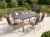 Zebra Lenyx-Pontiac GartenmÃ¶belset, 6 Stapelsessel und 1 Tisch HPL 220x95cm