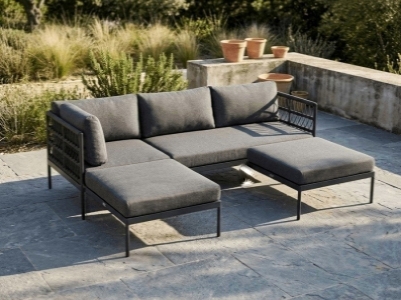 Niehoff M&ouml;bel Outdoor Azuri Loungeset-4 inkl. Polster, 222,5x160cm