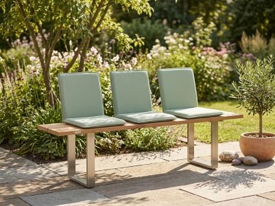 Niehoff M&ouml;bel Outdoor Nemo - Nette Set Teak 200cm